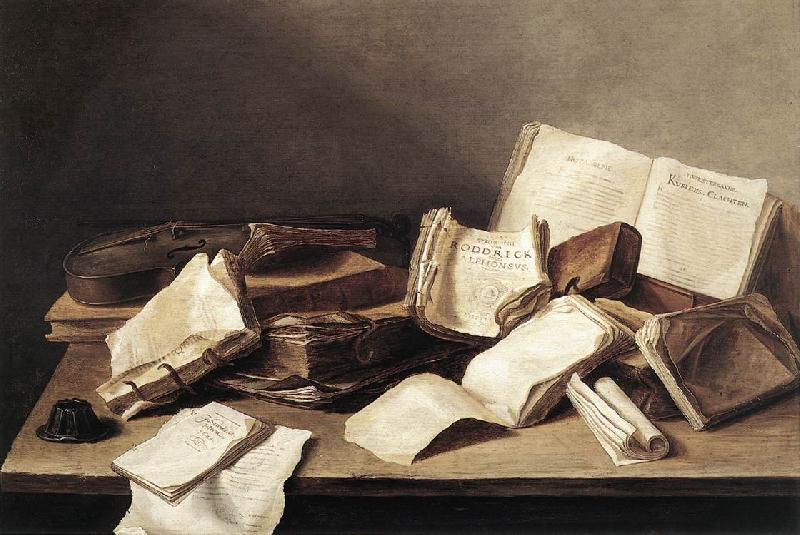 Jan Davidsz. de Heem Still-Life of Books